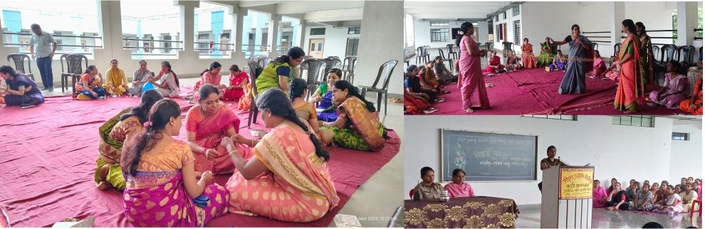 दामिनी पथकाकडून शिक्षण प्रसारक मंडळीच्या मराठी माध्यम निगडी शाळेत पालकांसाठी 