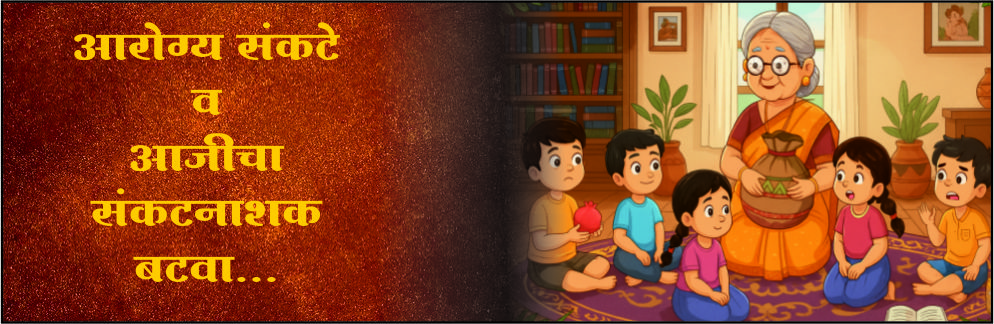 आरोग्य संकटे व आजीचा संकटनाशक बटवा..